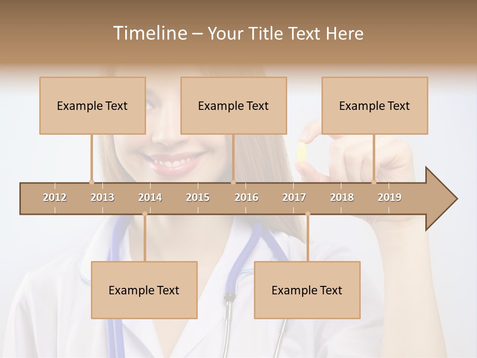 Alone Single Caucasian PowerPoint Template
