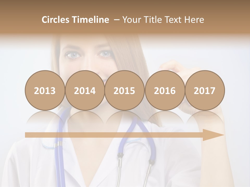 Alone Single Caucasian PowerPoint Template