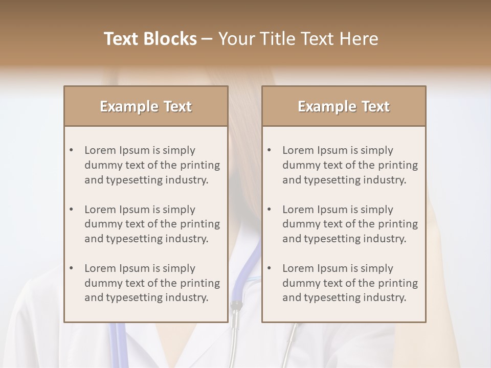 Alone Single Caucasian PowerPoint Template