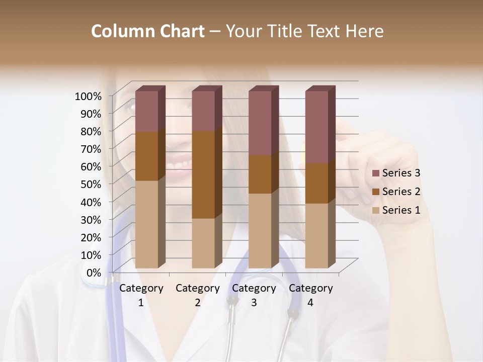 Alone Single Caucasian PowerPoint Template