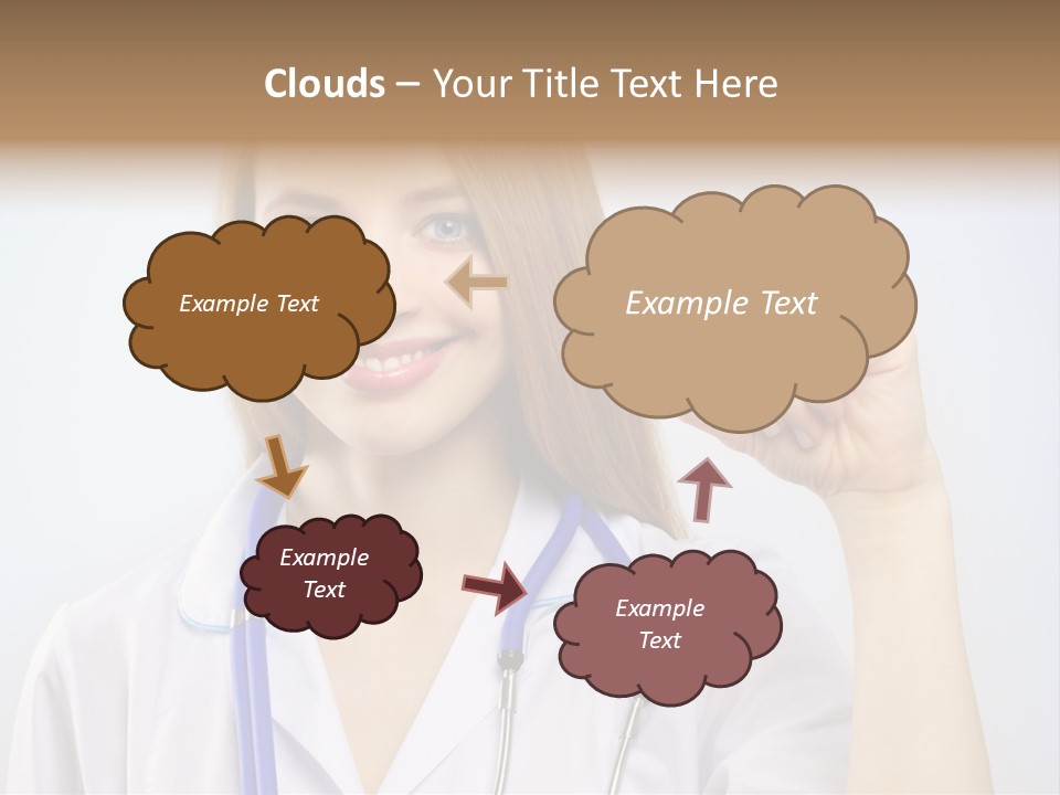 Alone Single Caucasian PowerPoint Template