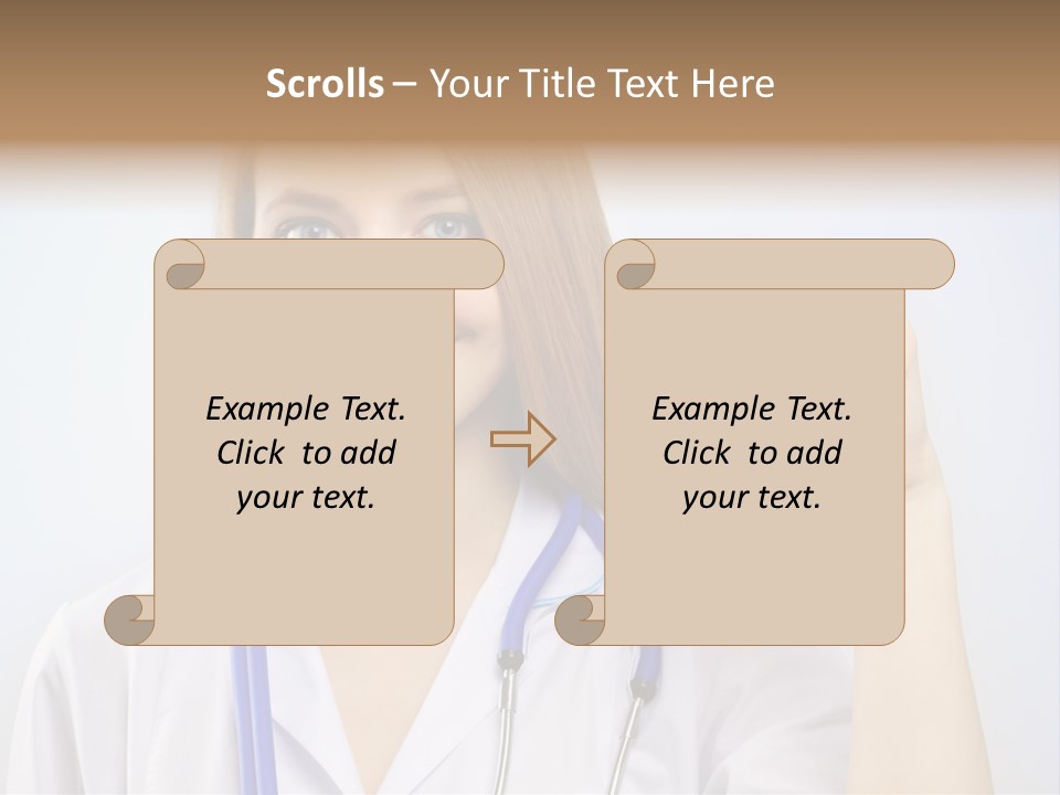 Alone Single Caucasian PowerPoint Template
