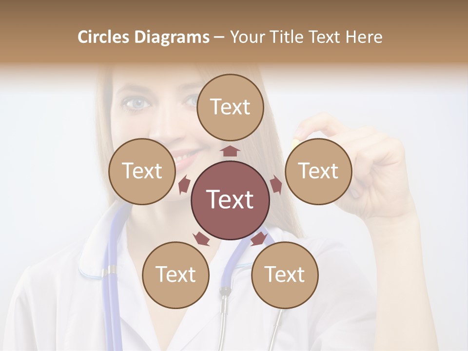 Alone Single Caucasian PowerPoint Template