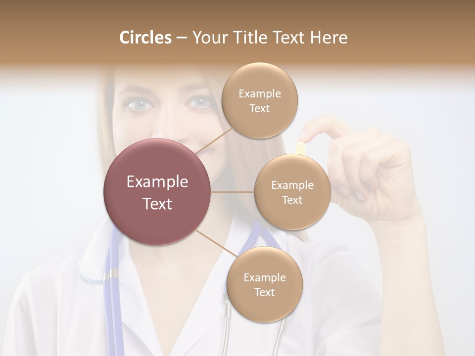 Alone Single Caucasian PowerPoint Template