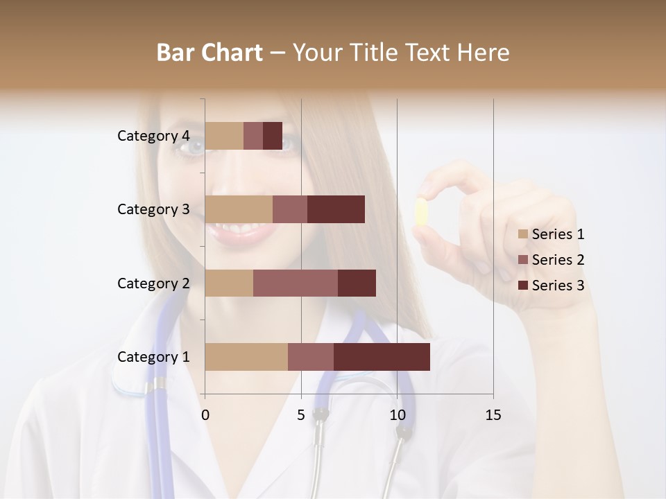 Alone Single Caucasian PowerPoint Template