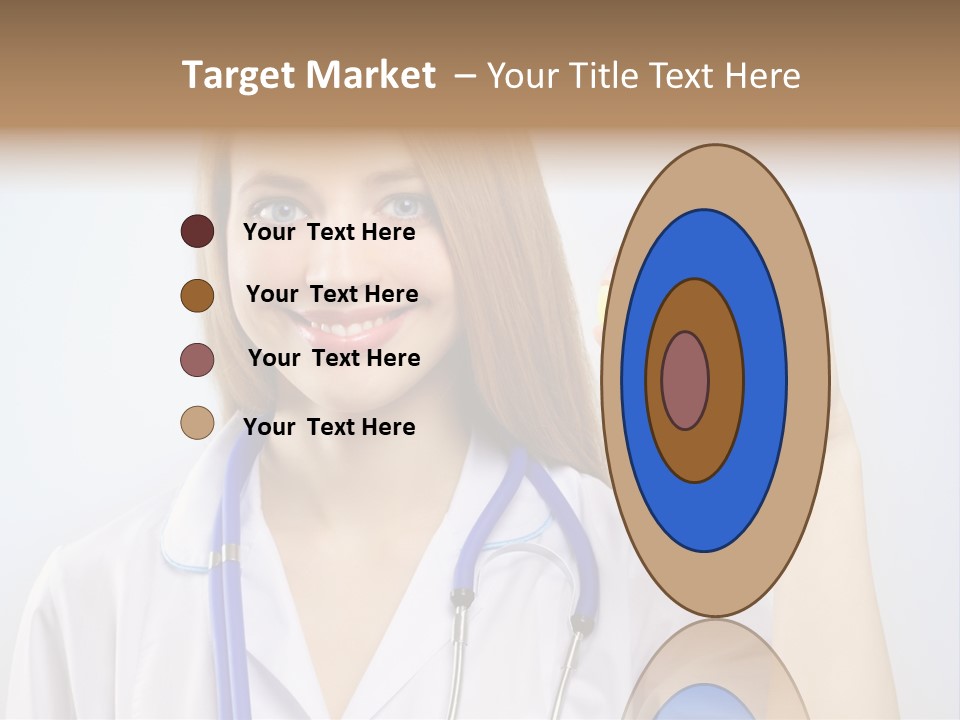 Alone Single Caucasian PowerPoint Template