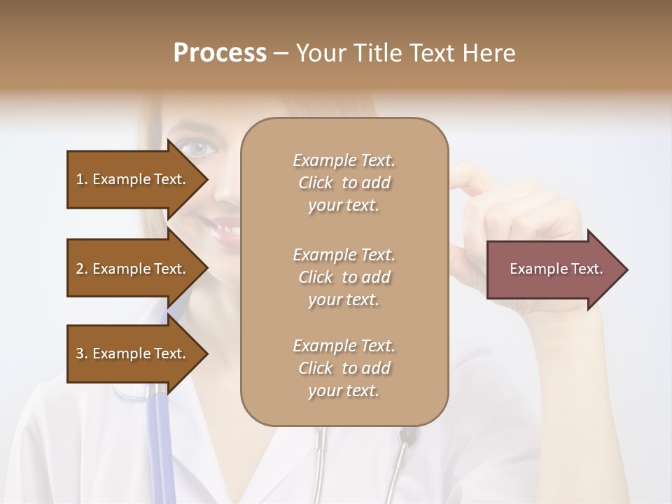 Alone Single Caucasian PowerPoint Template