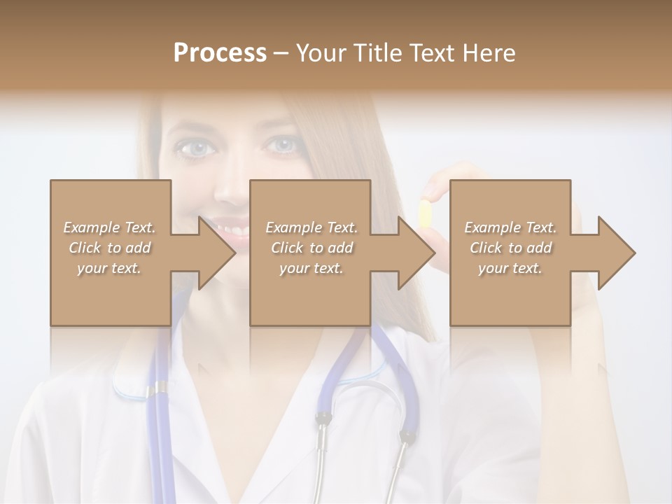 Alone Single Caucasian PowerPoint Template