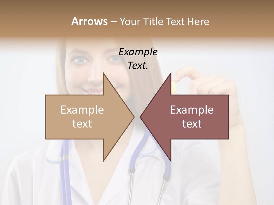 Alone Single Caucasian PowerPoint Template