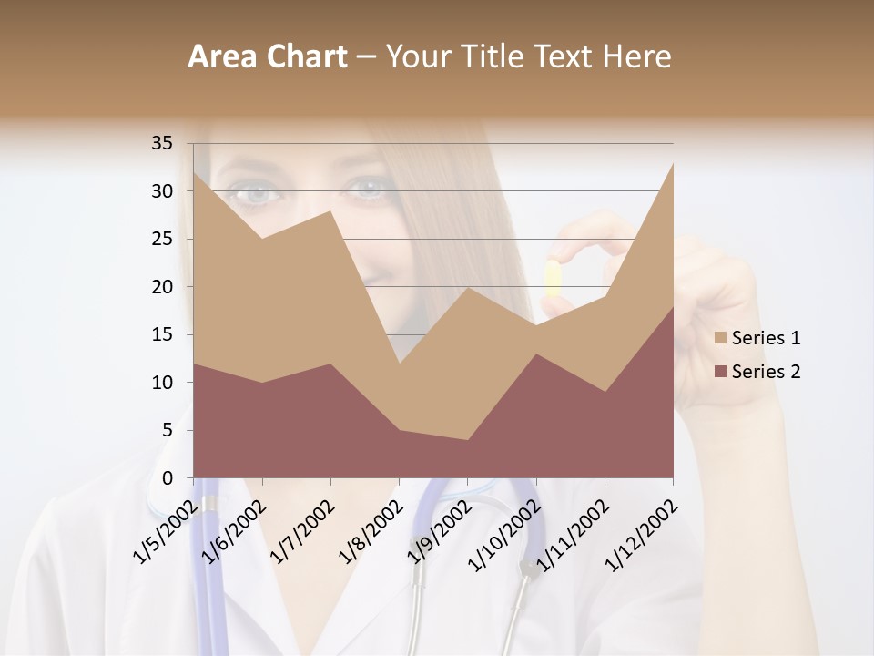 Alone Single Caucasian PowerPoint Template