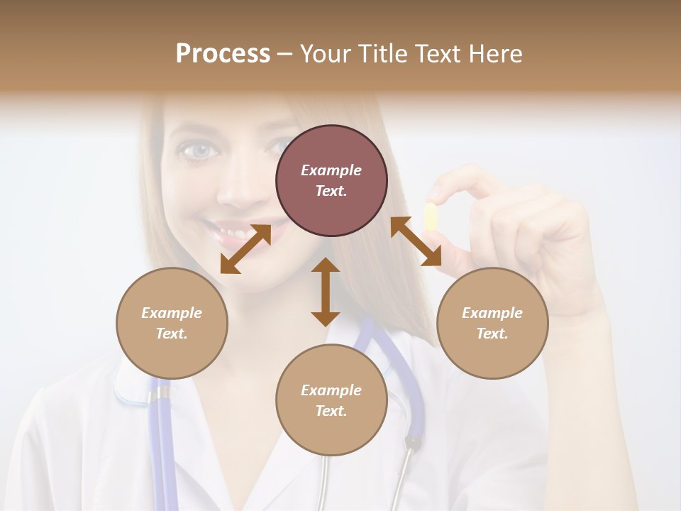 Alone Single Caucasian PowerPoint Template