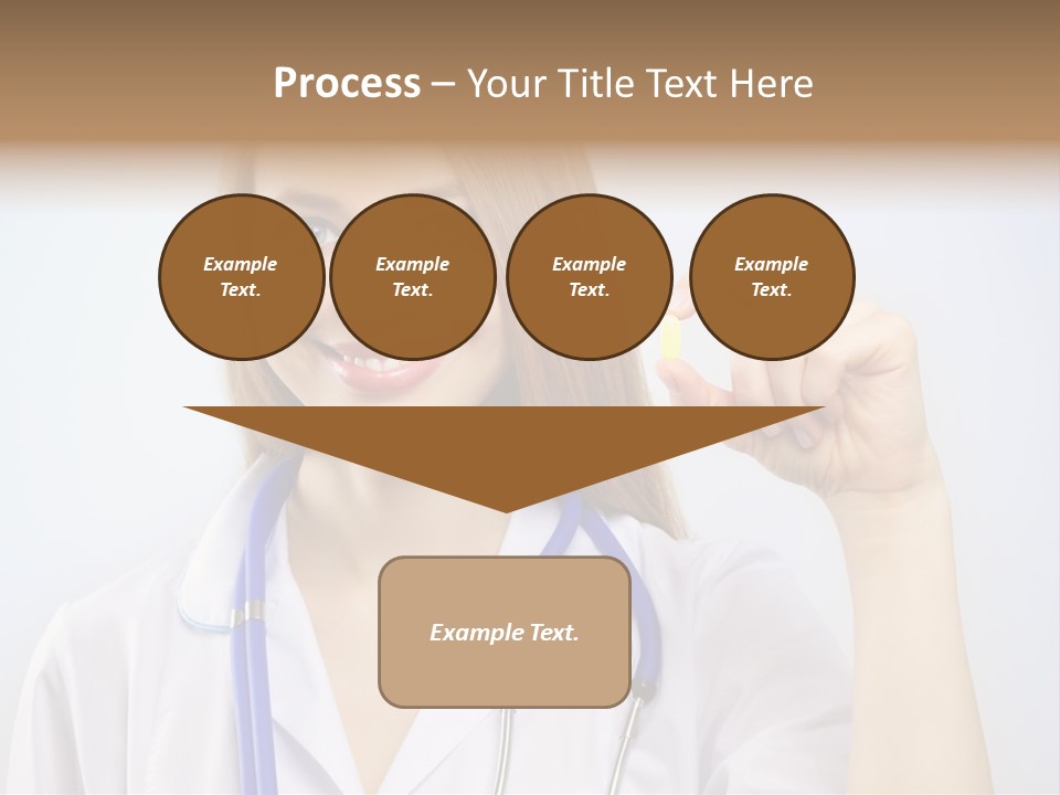 Alone Single Caucasian PowerPoint Template