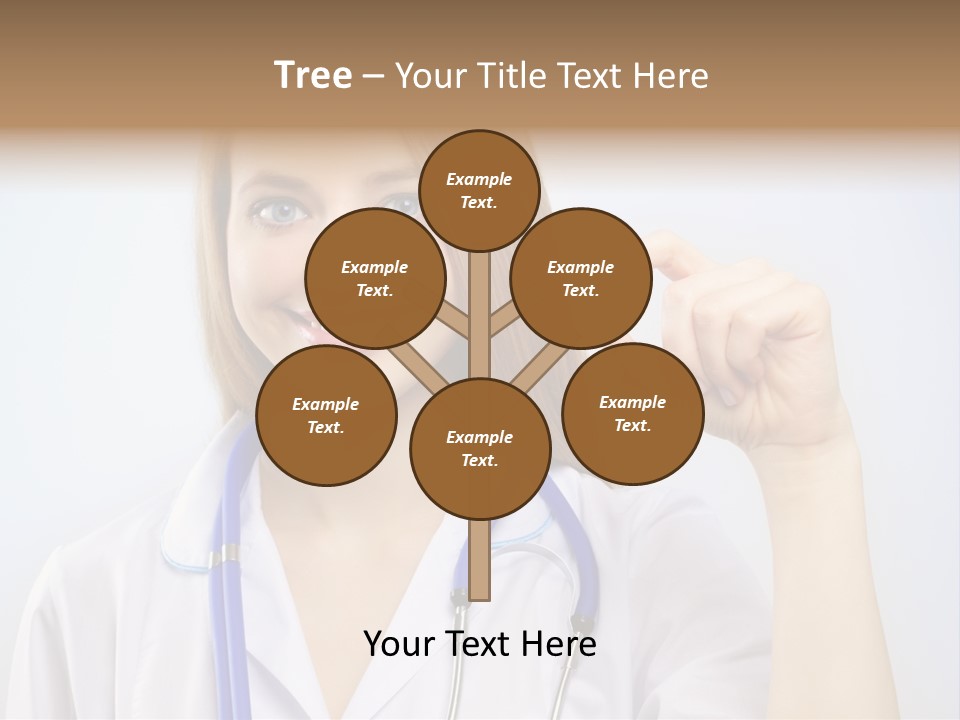 Alone Single Caucasian PowerPoint Template