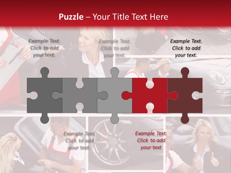 Session Service Tire PowerPoint Template
