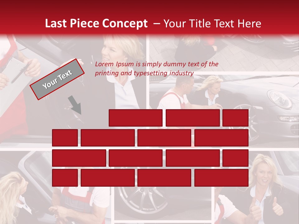 Session Service Tire PowerPoint Template