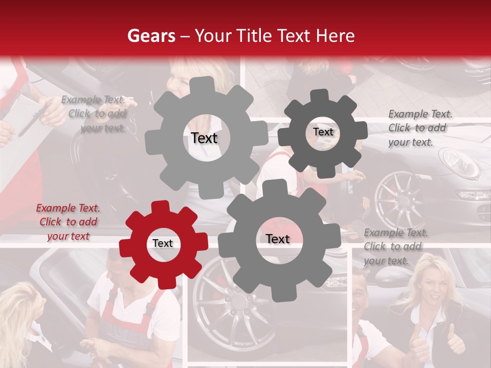 Session Service Tire PowerPoint Template