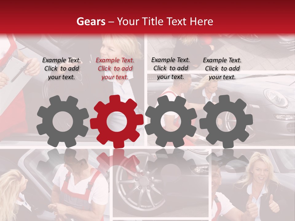 Session Service Tire PowerPoint Template