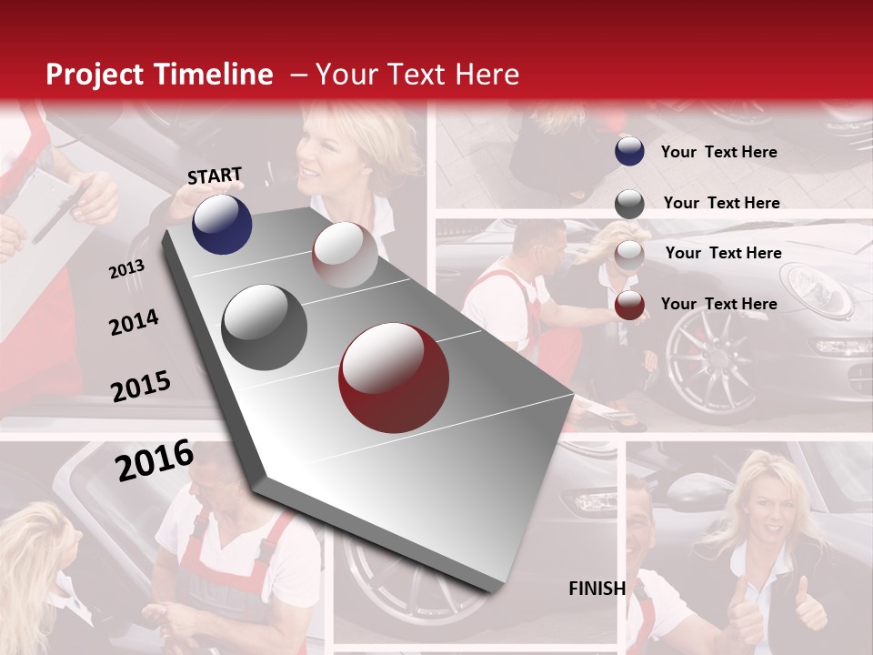 Session Service Tire PowerPoint Template