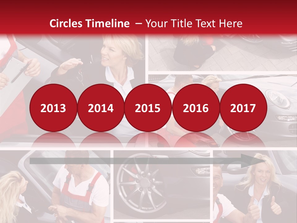 Session Service Tire PowerPoint Template
