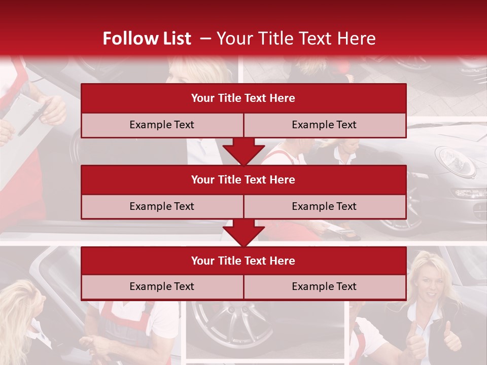 Session Service Tire PowerPoint Template