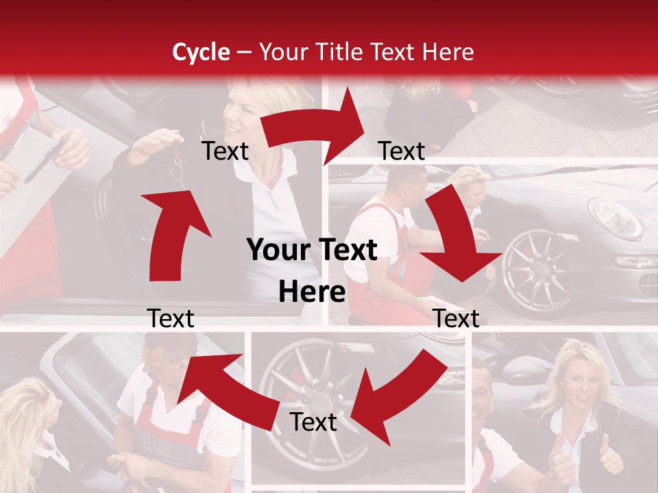 Session Service Tire PowerPoint Template