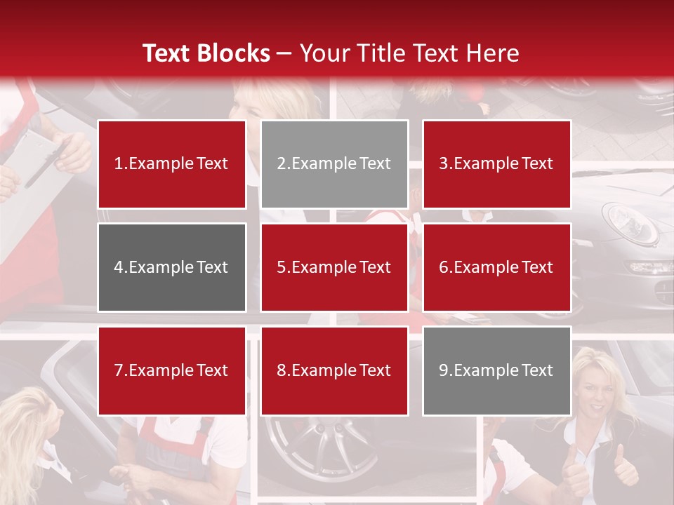 Session Service Tire PowerPoint Template