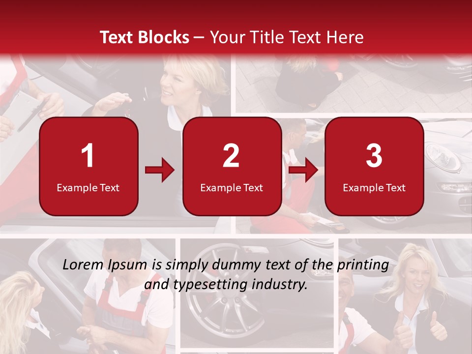 Session Service Tire PowerPoint Template