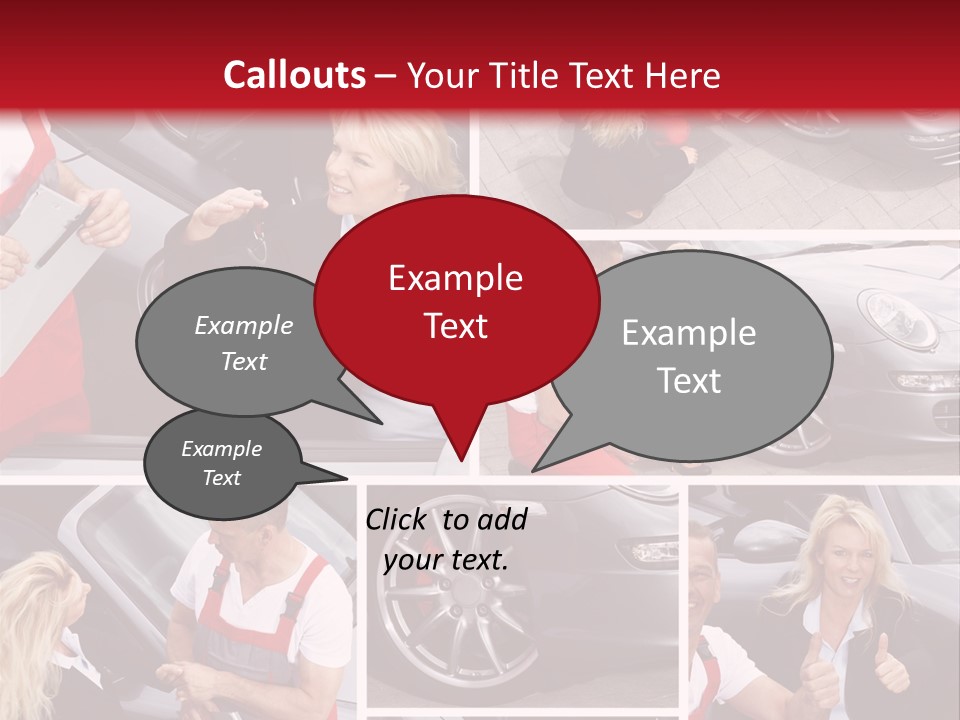 Session Service Tire PowerPoint Template