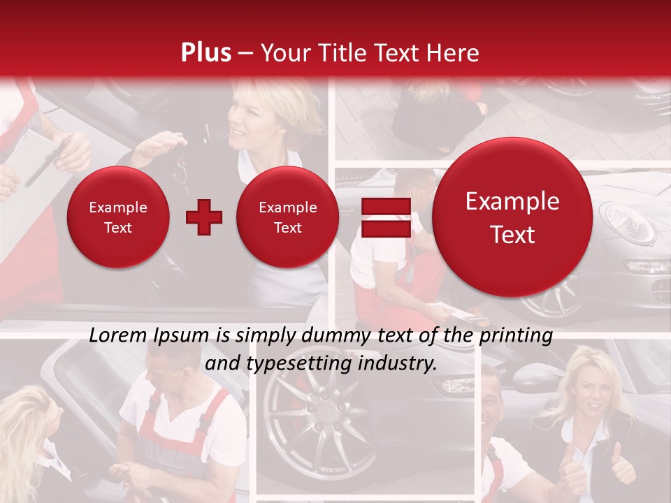 Session Service Tire PowerPoint Template