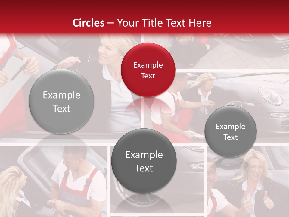 Session Service Tire PowerPoint Template