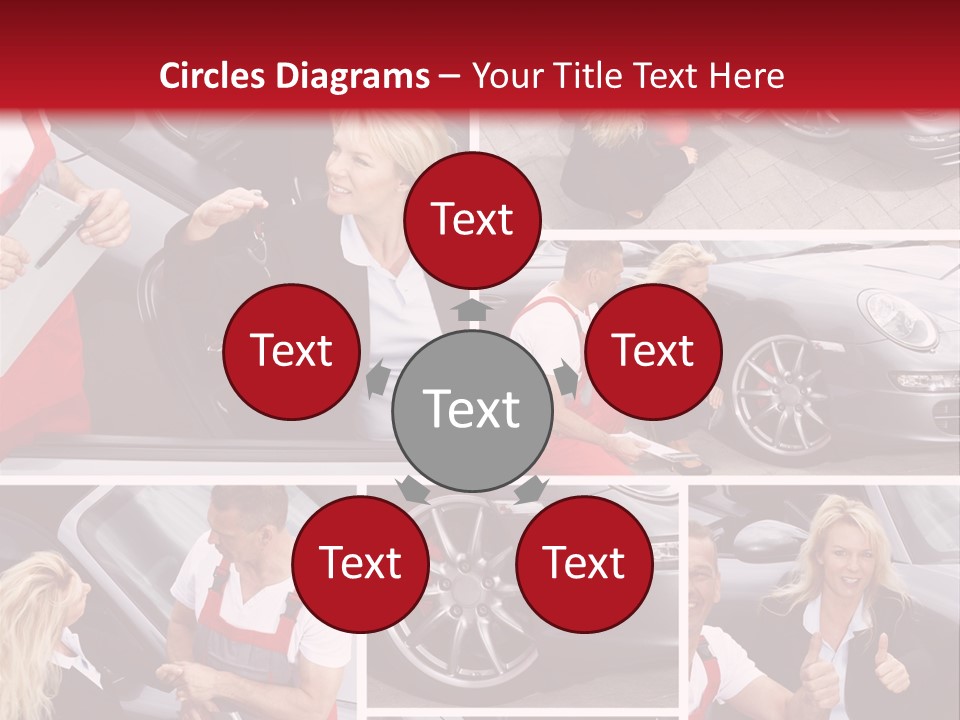 Session Service Tire PowerPoint Template