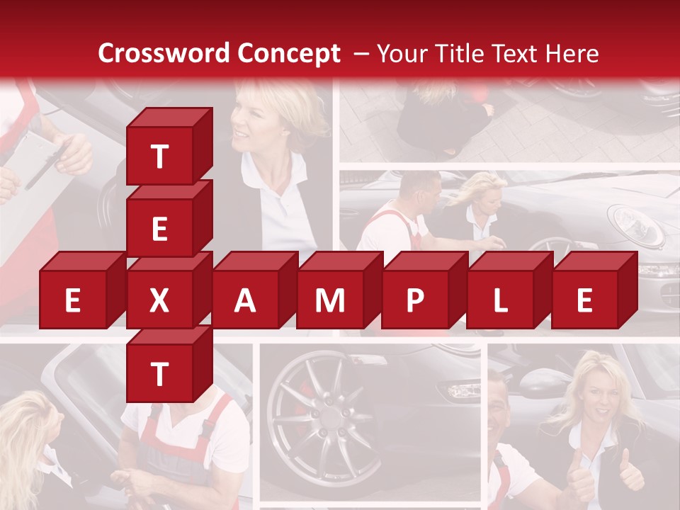 Session Service Tire PowerPoint Template