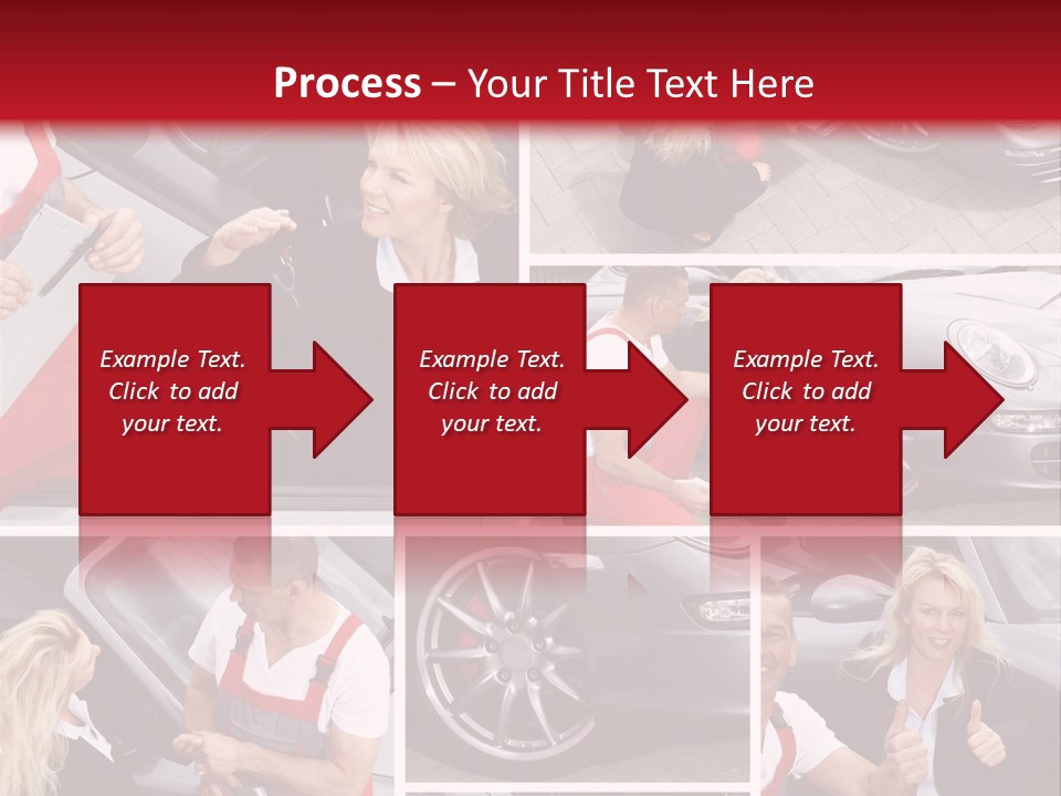 Session Service Tire PowerPoint Template