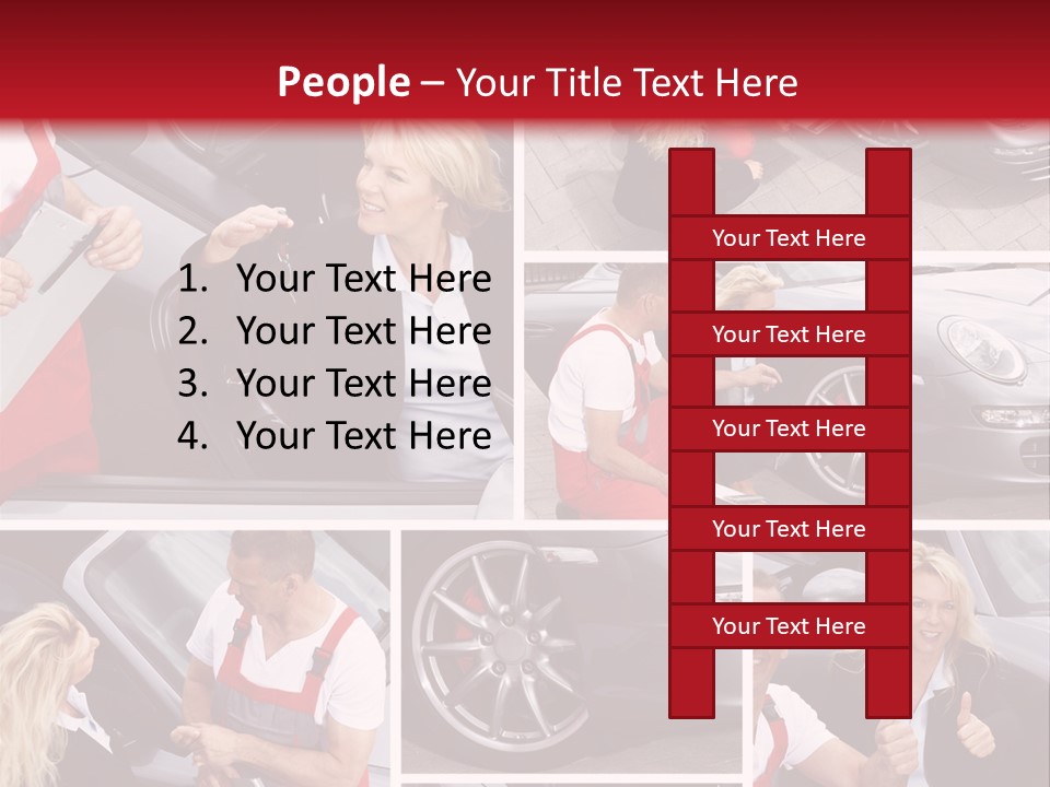 Session Service Tire PowerPoint Template