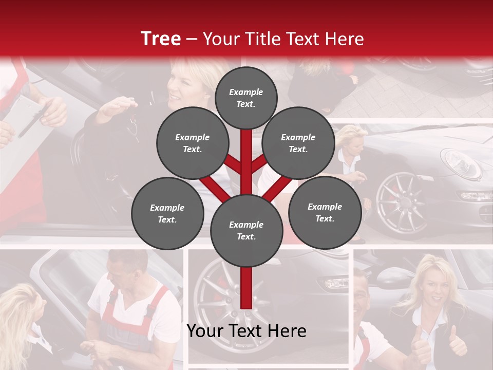 Session Service Tire PowerPoint Template