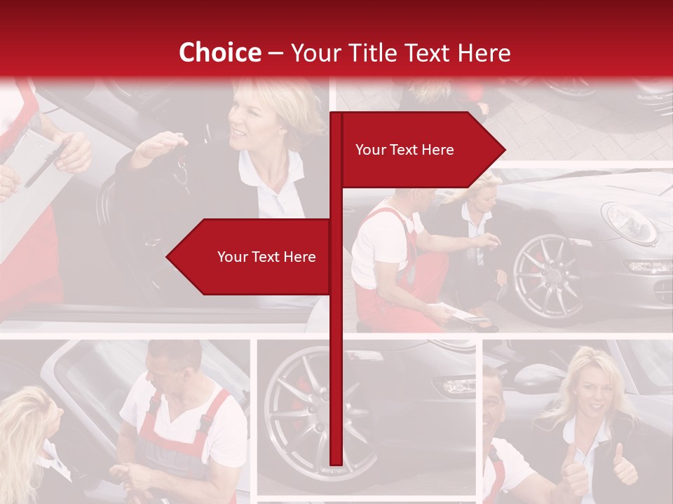 Session Service Tire PowerPoint Template