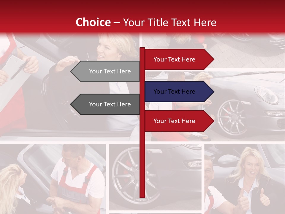 Session Service Tire PowerPoint Template