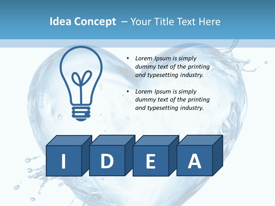 Loss Danger Tongue PowerPoint Template