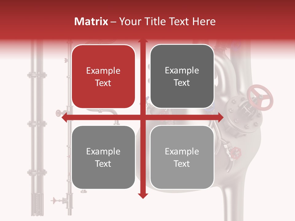 Steam Seamless Equipment PowerPoint Template