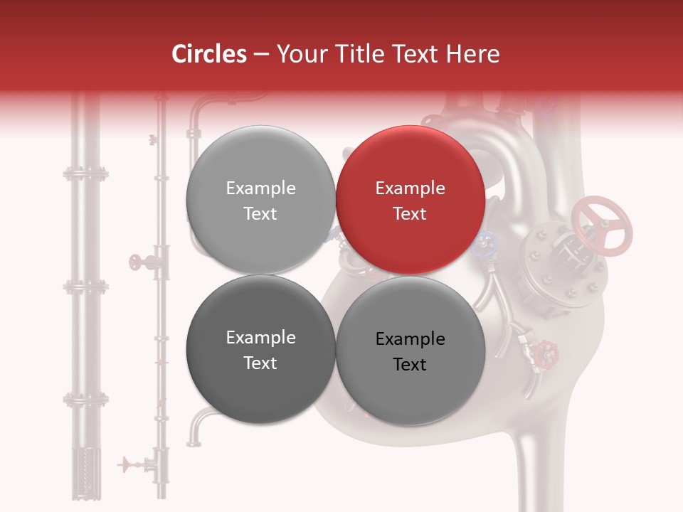 Steam Seamless Equipment PowerPoint Template