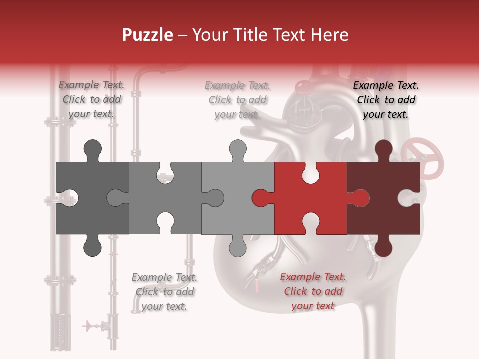 Steam Seamless Equipment PowerPoint Template