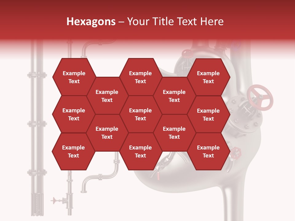 Steam Seamless Equipment PowerPoint Template