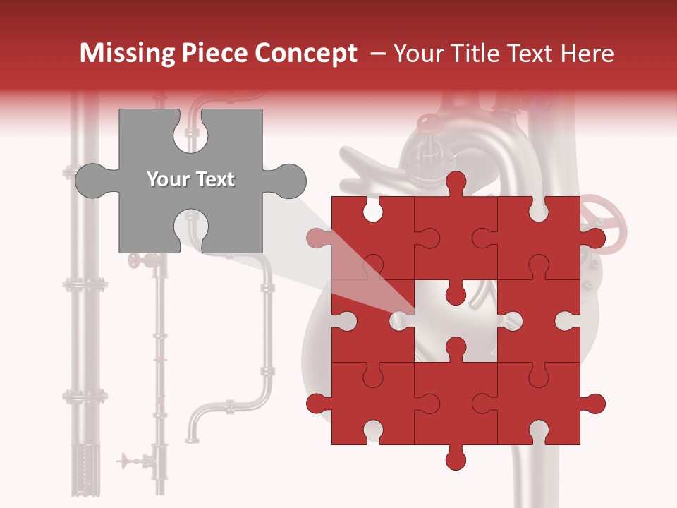 Steam Seamless Equipment PowerPoint Template