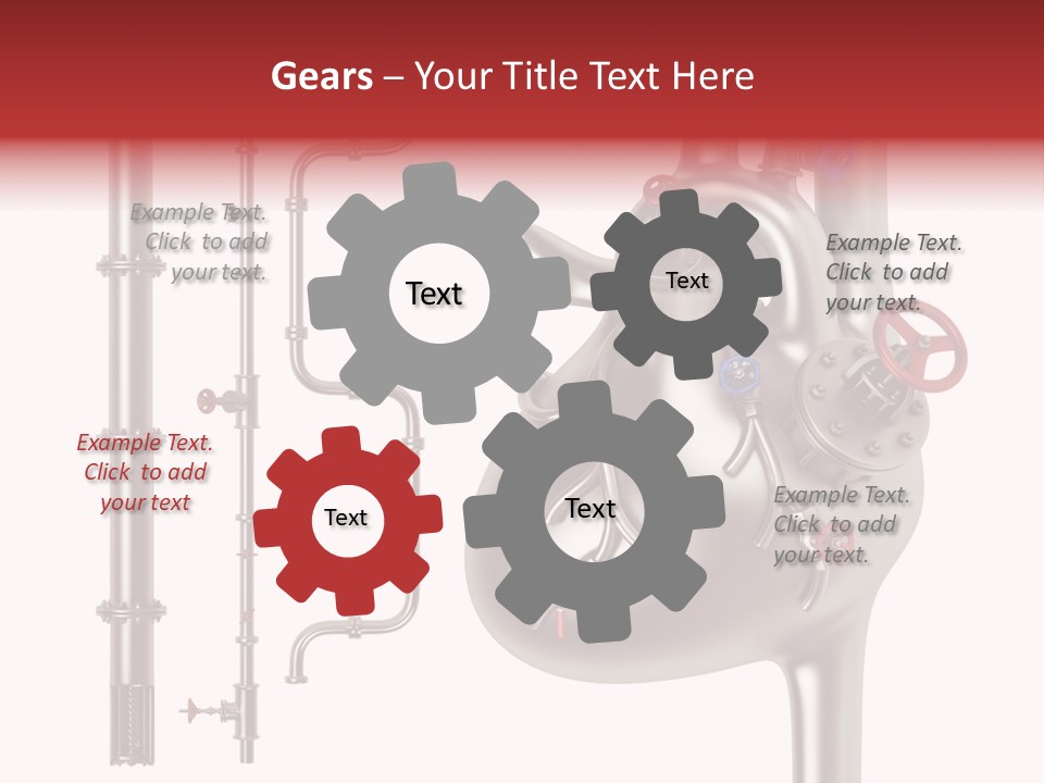 Steam Seamless Equipment PowerPoint Template
