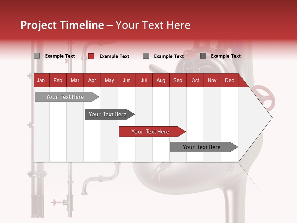 Steam Seamless Equipment PowerPoint Template
