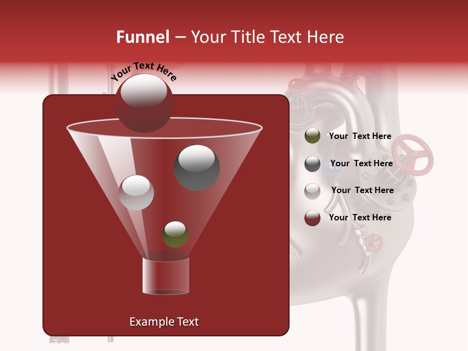 Steam Seamless Equipment PowerPoint Template