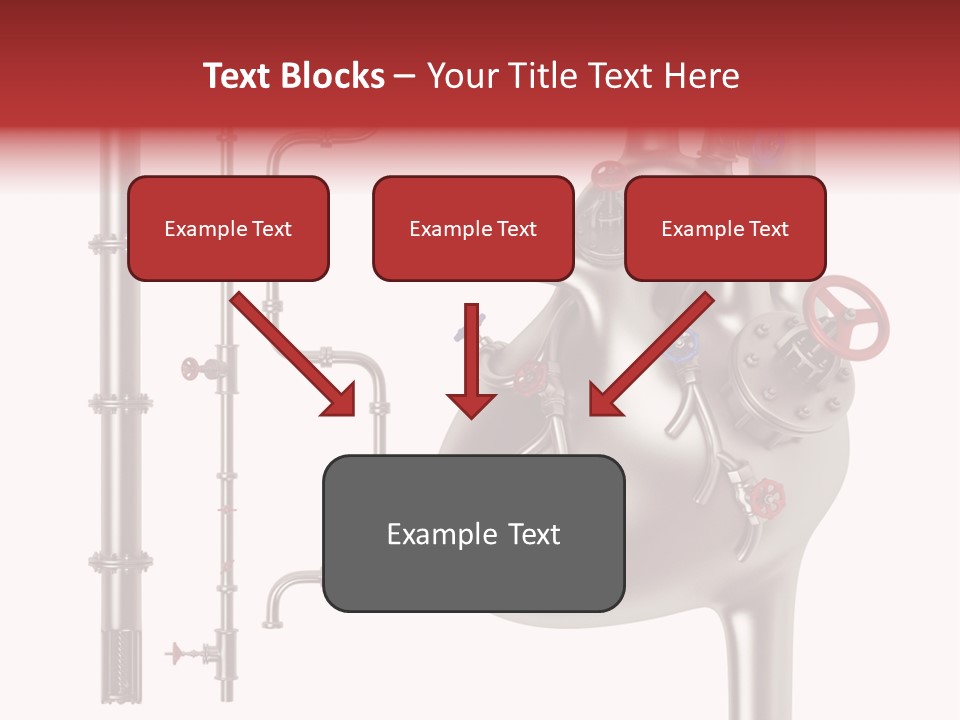 Steam Seamless Equipment PowerPoint Template