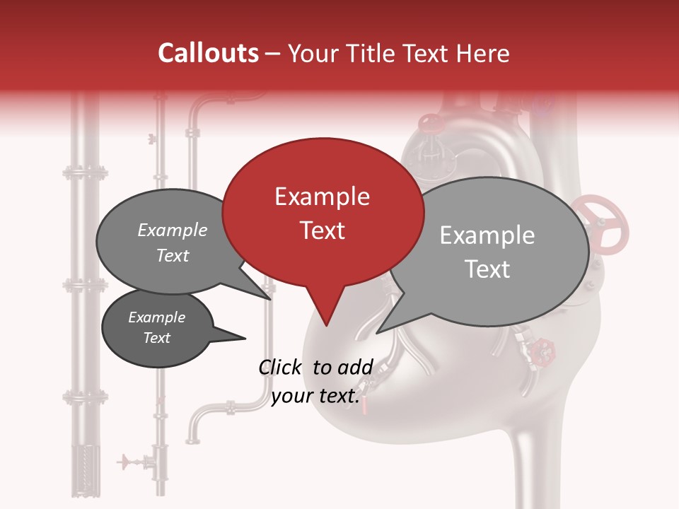 Steam Seamless Equipment PowerPoint Template