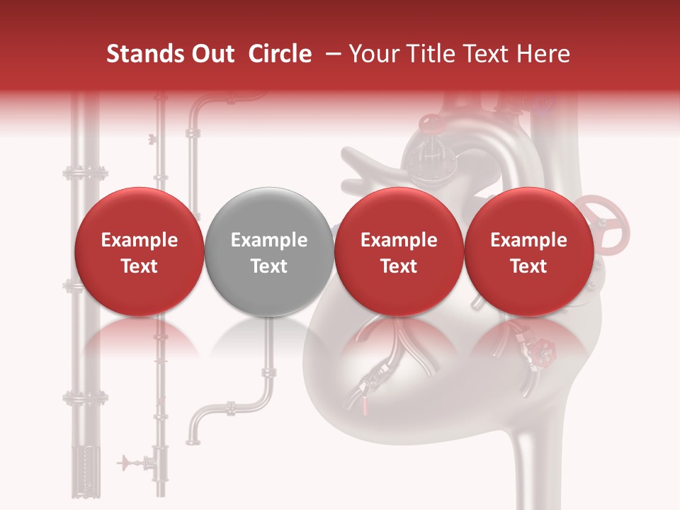 Steam Seamless Equipment PowerPoint Template