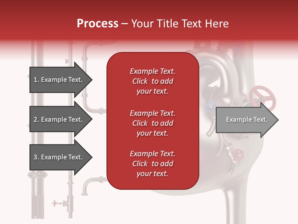 Steam Seamless Equipment PowerPoint Template